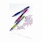 Zebra Pen Refill for JF Pen, Medium, Blue, PK2 87022 - alternate 8