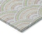 Homeroots 9' X 12' Pearl Orange And Purple Geometric Washable Indoor Outdoor Area Rug 615228 - alternate 8