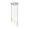 Z-Lite Forest 11 Light Chandelier, Brushed Nickel, 24 In W x 12 In H 919MP12-11R-BN-LED - alternate 6