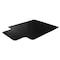 Floortex Advantagemat Black Vinyl Lipped Chair Mat for Carpets - 45in x 53in NRCMFLVG0089 - alternate 1