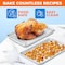 Emporio Kitchen Baking Pan Set, 9in. x 13in. Aluminum Baking Pan with Stainless Steel Cooling Rack Set EMPKSST9 - alternate 6