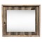 Homeroots 11" x 14" Gray Solid Wood Hanging Picture Frame 380286 - alternate 1