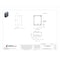 Wiegmann Padlockable Hasp Electrical Enclosures, 15 in H, 6 in D, 12 in W, 3R, Steel RSC121506 - alternate 5