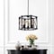 Jonathan Y Ferme 16" 3-Light Adjustable Iron Rustic Farmhouse LED Pendant, Brown/Oil Rubbed Bronze JYL7501A - alternate 8