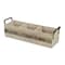 Homeroots 16" Brown Solid Wood And Metal Box 487954 - alternate 4