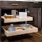 Century Components Edge Series X-Bracket Rollout Shelf Kit, 1.25 in. W Baltic Birch EDGXPLO59PF-N - alternate 1
