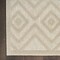 Homeroots 4' X 6' Cream And Beige Geometric Indoor Outdoor Area Rug 556276 - alternate 8