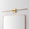 Jonathan Y McKenna 32" Modern Minimalist Dimmable Integrated LED Metal Wall Sconce, Brass Gold JYL7040B - alternate 9