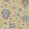 Homeroots 9' X 12' Gold Brown And Blue Floral Washable Indoor Outdoor Area Rug 606156 - alternate 8