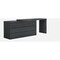 Homeroots 65" Gray Stainless Steel 320762 - alternate 6