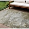 Homeroots 10' X 14' Brown Taupe And Ivory Abstract Washable Indoor Outdoor Area Rug 582157 - alternate 1