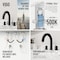 Vigo Hart Two Handle Three-Hole Widespread Bathroom Faucet in Matte Black VG01303MB - alternate 6