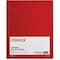 Universal Laminated Two-Pocket Folder, Cardboard Paper, Red, 11 x 8 1/2, 25PK UNV56420 - alternate 1