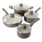 Oster Newcrest 8 Piece Ceramic Nonstick Aluminum Cookware Set with Soft Grip Handles 98892.08 - alternate 1