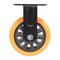 Vestil Polyurethane Rigid Caster 6 In. Diameter x 2 In. Width 836 Lb. Capacity Orange/Black CST-BN-6X2PUP-R - alternate 5