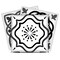 Homeroots 12" X 12" Shades of Grey Mosaic Peel and Stick Removable Tiles 556420 - alternate 6