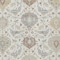 Homeroots 3' X 5' Ivory Brown And Gray Damask Washable Indoor Outdoor Area Rug 599424 - alternate 8