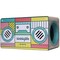 Tinklylife Cat Scratch Pad Radio Shape, Green PTFURNSCRATPADRADIOGRN - alternate 1