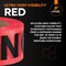 Xpose Safety Danger Tape Roll, 3 Inch Wide x 1000 Feet, Red w/Black Letters PDT-1-X - alternate 6