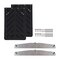 Mytee Products Semitruck Mud Flap & Weight Kit 2K 24inx36inMud Flap & 2PK Weight w/3 Welded Studs, 2PK MUDFLAP-36-WT-KIT - alternate 1