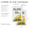 Signmission Olive Oil, Vinyl Decals Only 24 Inch x 36 Inch, Vinyl Decal, 2PK DSB-2436-2PACK-Olive Oil - alternate 2