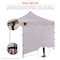 Ergodyne White Enclosed Pop-Up Tent Kit - 10ft x 10ft 6057 - alternate 7