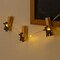 Elegani 20 LED Microdot String Lights with 10 Wood Deer Clips - 7FT Copper Wire Indoor Decorative Light Set PH-WD-DEER - alternate 4