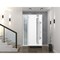 Vdomdoors Steel Door Deux 1713 White Enamel Sidelight Exterior Black Window Stainless Inserts Single Modern P DEUX1713EXD-BEM-W36+12 x H80-Right-hand Inswing - alternate 3