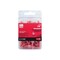 Gb Disconnect Terminal, 600 V, 22 to 18 AWG Wire, 1/4 in Stud, Vinyl Insulation, Red, 100PK 10-151F - alternate 1