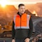 Protectx Winter Safety Vest, Class 2 High Visibility with Pockets, Orange ST-WV300D-ORBK-L - alternate 7