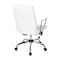 Osp Home Furnishings FL Series Faux Leather Chair, White FL80287C-u11 - alternate 4