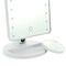Pursonic LED Dimmable Touch Vanity Makeup Mirror With Detachable 5X Mirror in White TM16WH - alternate 4
