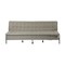 Homeroots 77" Gray Fabric Convertible Futon Sleeper Reclining Sofa 719572 - alternate 1