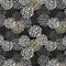 Homeroots 3' X 5' Black Gray And Ivory Polka Dot Washable Indoor Outdoor Area Rug 594214 - alternate 5