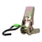 Smartstrap Tie-Down, Ratchet, 1 in W, 10 ft L, Steel, Green, 300 lb, S-Hook End Fitting, Steel End Fitting 153 - alternate 4