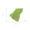 Homeroots 50" X 70" Green And Off White Abstract Plush Throw Blanket 714251 - alternate 4