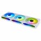 Lian Li Lian-Li  120 mm UNI FAN SL Infinity Fluid Dynamic Bearing Case Fan, White, 3PK UF-SLIN120-3W - alternate 2