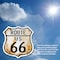 Signmission Route Us 66 Rustic, 6 Inch X 6 Inch, Plastic Sign SHI-P-6-485 - alternate 4