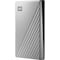 Wd Content Solutions Business WD My Passport Ultra WDBFTM0040BSL 4 TB Portable Hard Drive - External - Silver WDBFTM0040BSL - alternate 4