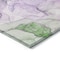 Homeroots 8' Runner Purple Abstract Washable Non Skid Indoor Outdoor Runner Rug 559187 - alternate 5