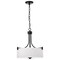 Nuvo Liam, 3 Light Pendant, Matte Black, White Opal Glass 60/8214 - alternate 7