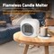 Edendirect 800W 2 in 1 Space Heater Smart Mug Warmer with 12H Auto Shut Off White ZR-HQC-8WHT - alternate 9