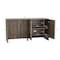 Manhattan Comfort Novara 60in Sideboard in Jacobean Walnut (4-Door) SB1671-2 - alternate 7
