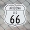 Signmission Arizona Route Marker Shield Sign Us 66, 6 inch X 6 inch, Plastic Sign, 2PK SHI-P-2PACK-6-360 - alternate 4