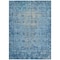 Homeroots 9' X 12' Blue Oriental Washable Indoor Outdoor Area Rug 607534 - alternate 9