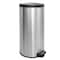Happimess Oscar Round 8-Gallon Step-Open Trash Can with FREE Mini Trash Can, Platinum Silver HPM1003B - alternate 6