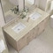 James Martin Vanities Lorelai 60" Double Vanity, Whitewashed Oak, w/ 3 CM Tajnar Eclos Top 424-V60D-WWO-3TJR - alternate 7