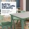 Flash Furniture Plastic Adjustable Height Classroom Activity Table-Light Gray/Sage, 47.25x23.5 YU-YCY-060-RECT-TBL-SAGE-GG - alternate 9