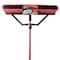 Libman Multi-Surface Squeegee Push Broom, 25-1/2 in Sweep Face, 3 in L Trim, Recycled PET Bristle, 64 in L, Red 1230 - alternate 4