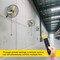 Edendirect 20'' Outdoor Quiet Remote Control Oscillating Wall Mount Fan, All Sealed BLDC Motor, 4 Speed ZR-F-8500BR - alternate 5